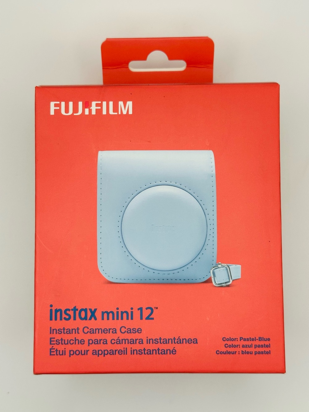 Fujifilm Instax Mini 12 Camera Case - Pastel Blue New In Box